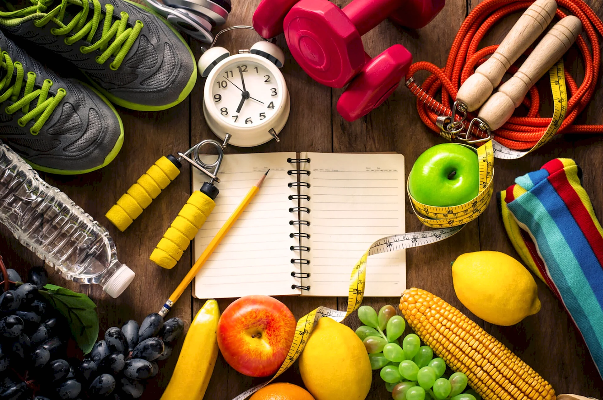 Active and balanced lifestyle concept